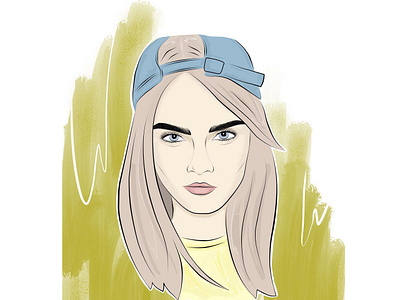 Fashion Portret digitalart fashionillustration illustration vector