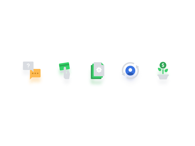 IconFinder - iconAnimation by Yup Nguyen on Dribbble