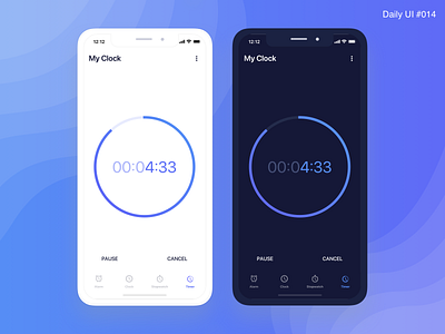 Countdown Timer - #014 😎 art blue challenge daily daily ui design fevialmeida identity inspiration interaction ui ux design