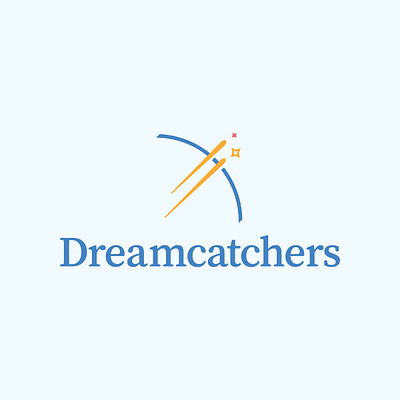 Florida Dreamcatchers blue brand design dream dreamcatchers florida graphic icon identity logo non profit primary colors red stars vector visual yellow