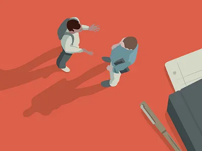 Chris Long Foundation Illustration college concept illustration school story telling studying vector