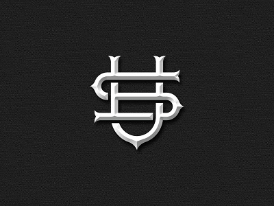 U.S. chiseled logo monogram monogram design typography us