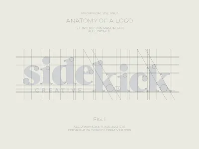 Anatomy of a Logo blueprint branding design lettering logo type typography vector