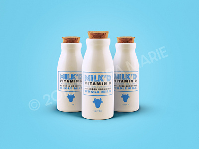 Milk'd Mockup - August 2018 branding design illustration logo vector