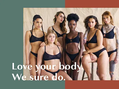 We Love branding design equality logo women