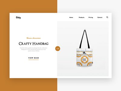 Veloz - Product Page brand identity landing page minimal minimalism product design typography ui design ux design website website design