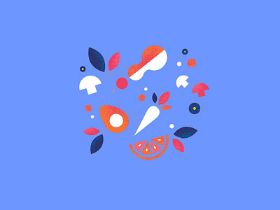 nutritious whole foods color design illustration diet food graphic design graphics humane food illustration nutrition vector art whole foods
