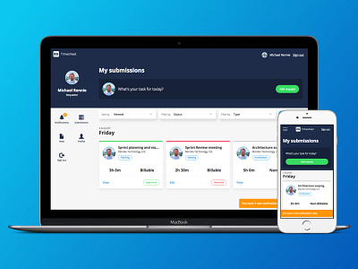 Timesheets mendix starterapp ui ux