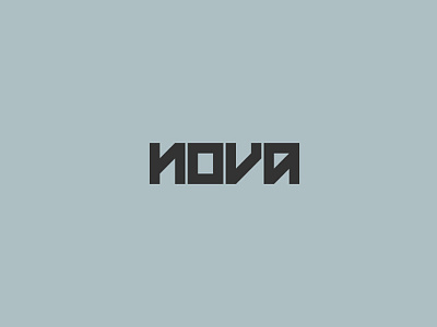 nova Logotype behance brand brandidentity branding design dribbble fashion graphic graphicdesign identity inspiration inspire logo logodesign logos logotype marks trademark type typography