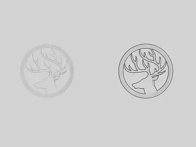 Deer Logo animal deer logo