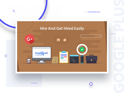 Cover design for Google Plus banner banner ad banner design cover cover design dailyui design flat design google google plus illustration interaction job material material design social media design ui ui design ux ux design