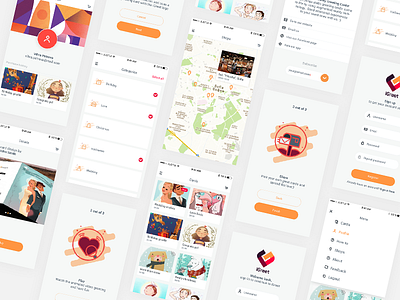 iGreet Mobile App app app concept augmented reality birthday bulgaria cards christmas greeting holiday icons layout logo love mobile mockup prototype screens ui ux workflow