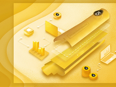 Big Data illustration ui