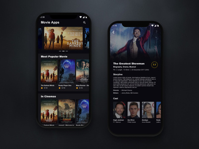 Movie Apps app design movie app sketch ui