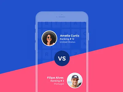 Word Game Challenge app app design cosmicode creative design digital graphics layout mobile product sketch studio ui ux