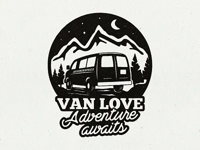 Mountain Adventure Emblem adventure badge camping design emblem hiking illustration insignia logo monochrome mountain patch quote retro retro design travel typography vector vintage wanderlust