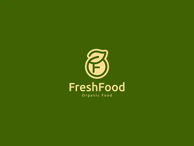 Logo brand brand identity branding design f flogo icon leaf letter logo logo design logos nature organic