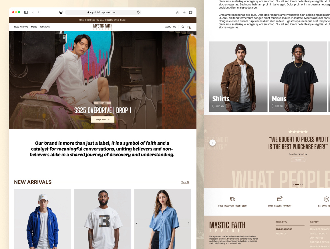 Example of Web UI Desgn