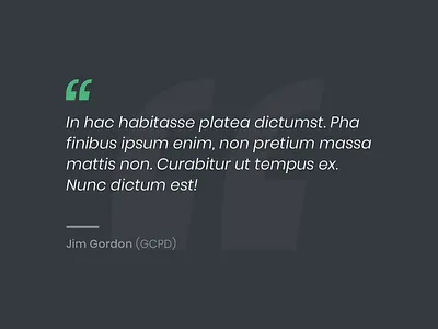 Quote blue dark design green icon typography web web design website