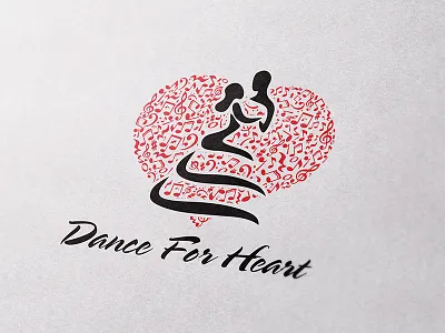 Dance Group LOGO branding design flat logo logo logo design