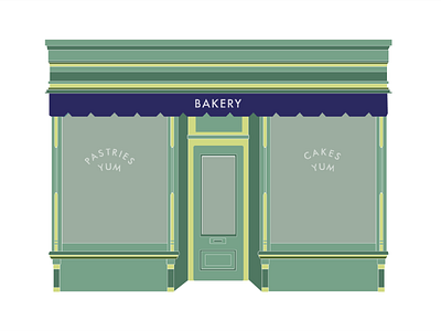 Bakery yum architecture illustration