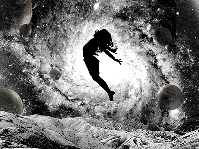 The Final Frontier - Part III of III [B&W] art branding design design art galaxy graphic graphic design graphic designer graphic designers illustration illustrator illustrator cc inspiration photoshop photoshop action silhouettes silhoutte space visual art visual artist