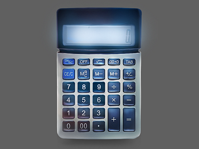 calculator calculator illustration painting photoshop