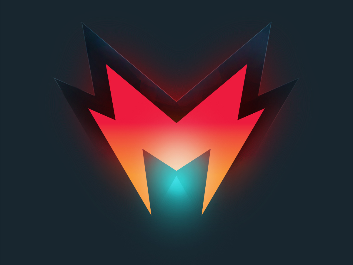 Example of M - Logo for a Twitch Gammer