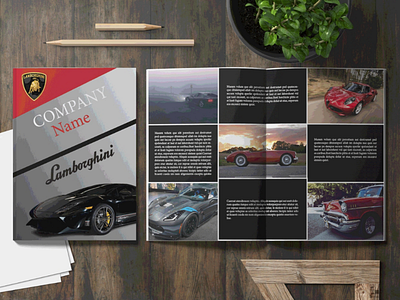 Various cars magazines Mockup take succes ways