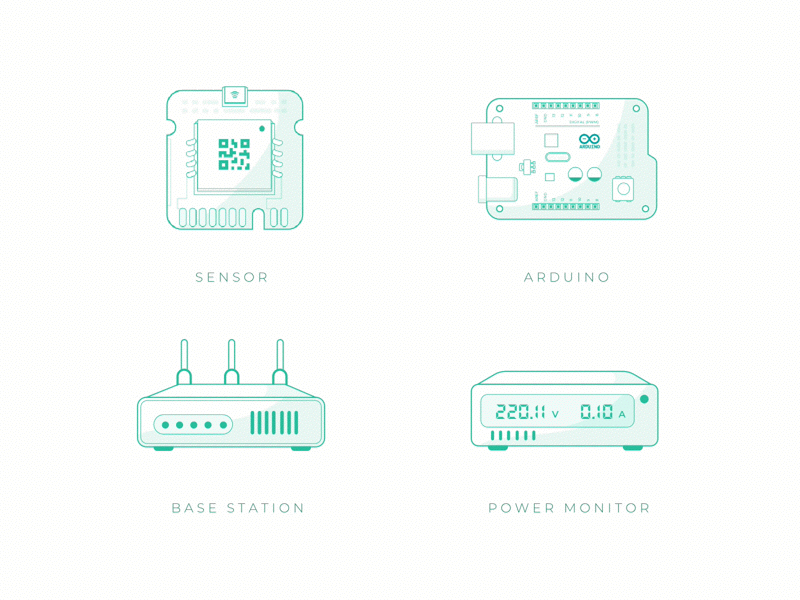 ioT Illustrations animation download icons illustrations iot mobile principle sketch