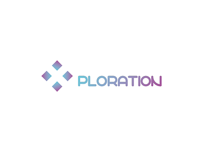 Xploration icône illustration limage de marque logo typographie ux vecteur