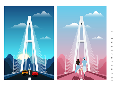 bridge illustration