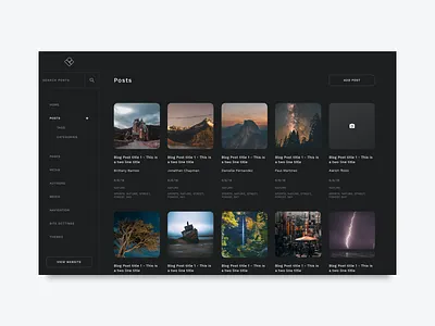 Letterpad Posts Page cms open source ui uiux ux