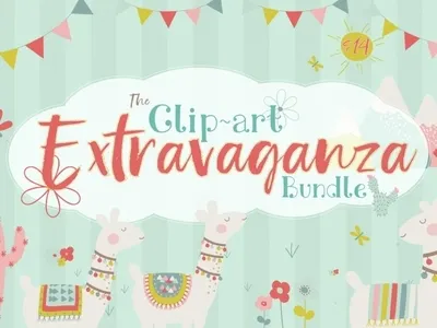 The Clip Art Extravaganza clipart design graphic designs illustration