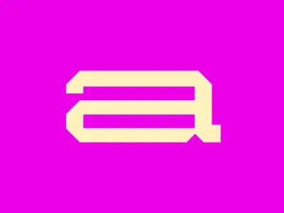 "a" a design extended smear stretched stretched type typography