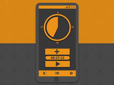 Tocker 013 app dailyui timer ui