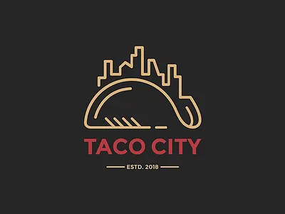Taco City - Logo Inspiration adobe brand branding design graphic design icon illustrator logo logos photoshop symbol