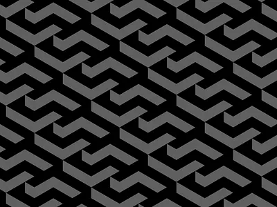 Isometric pattern architecture black and white brand depth design graphic design graphic designer illusion isometric monochromatic pattern vector