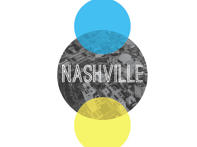 Nashville design illustration poster presentation design slide