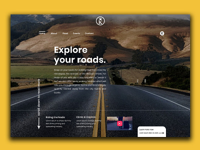 Roaddesign graphic krishnapgr06 nature photoshop road traveling ui ux