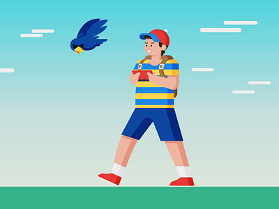 Earthbound crow earthbound mother ness nintendo snes