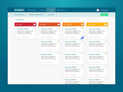 Dashboard Application application blue cards dashboard design favorite form green icon notification notifications status ui ux