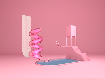 Composition 3d 3dworks artwork c4d cinema4d illustration