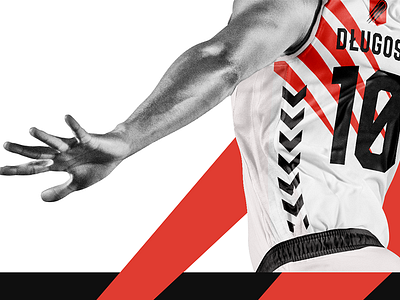 Czarni Słupsk - home jersey basketball czarni jersey logo outfit rio creativo sport słupsk team