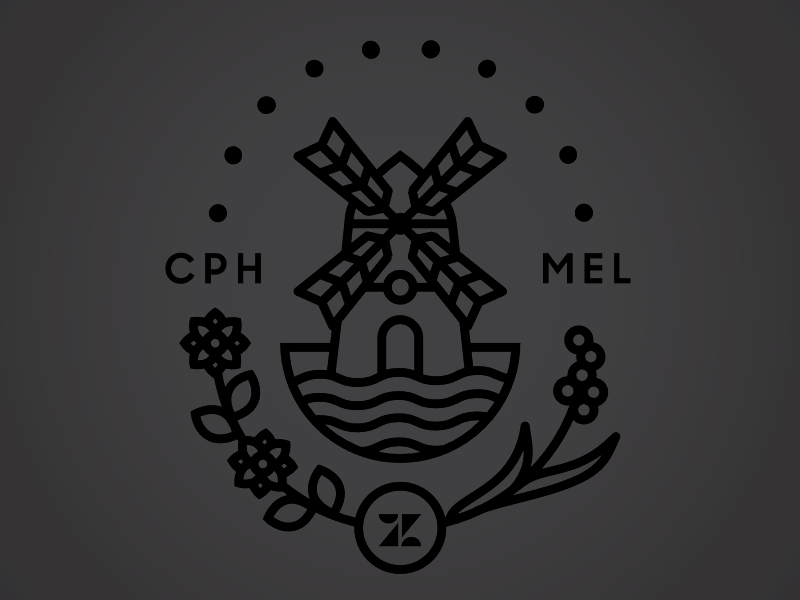 Zendesk - Guide, Mill Logo animation black copenhagen experience flowers grey grow melbourne plant process spin ten windmill zendesk