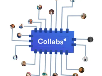 Collabs app collabs design icon illustration website