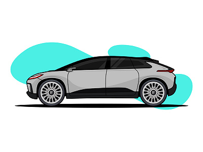 Concept Car auto automobile automotive design car concept illuatration illustrator powerful vector