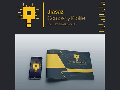 Jiasaz Logo branding design graphic logo mockup