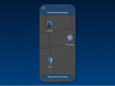 Daily UI Challenge #020 - Location Tracker 020 app challenge daily dailyui illustration location map maps mobile web