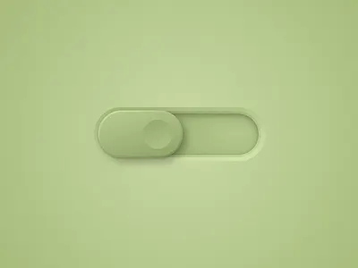 That one time I made a slider button button button design buttons design green interaction design ixd minimal slider ui ux vector